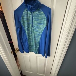 Everlast Blue Athletic Pullover with Yellow Logo